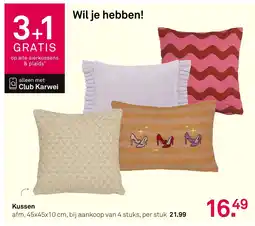 Karwei Kussen aanbieding