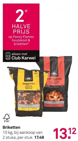 Karwei Briketten aanbieding