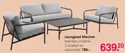 Karwei Loungeset Maxime aanbieding