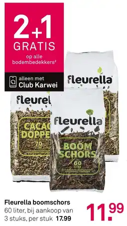 Karwei Fleurella boomschors aanbieding