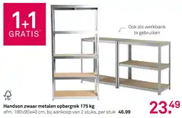 Karwei Handson zwaar metalen opbergrek aanbieding
