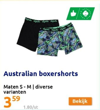 Australian boxershorts