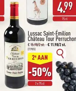 ALDI Lussac Saint-Émilion Château Tour Perruchon aanbieding