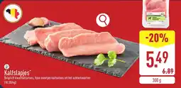 ALDI Kalfslapjes aanbieding