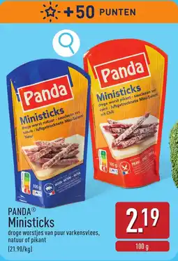 ALDI Panda Ministicks aanbieding