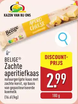 ALDI Belige Zachte Aperitiefkaas aanbieding