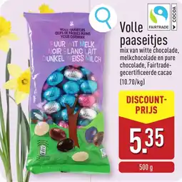 ALDI Volle paaseitjes aanbieding
