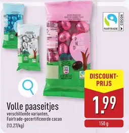 ALDI Volle Paaseitjes aanbieding