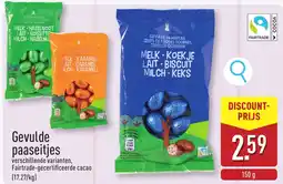 ALDI Gevulde paaseitjes aanbieding