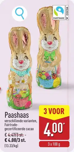 ALDI Paashaas aanbieding