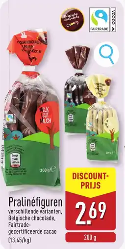ALDI Pralinéfiguren aanbieding