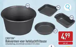 ALDI Crofton Bakvormen voor heteluchtfriteuse aanbieding