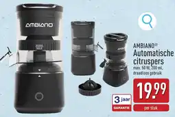 ALDI Ambiano Automatische Citruspers aanbieding