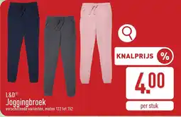 ALDI L&D Joggingbroek aanbieding