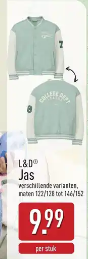 ALDI L&D Jas aanbieding