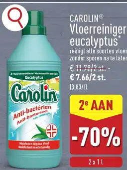 ALDI Carolin Vloerreiniger Eucalyptus aanbieding
