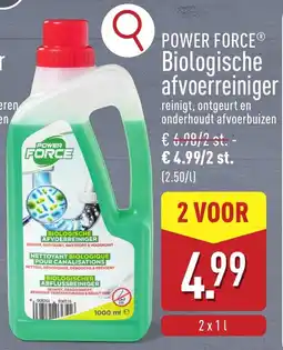 ALDI Power Force Biologische Afvoerreiniger aanbieding