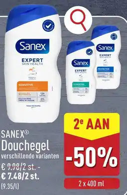 ALDI Sanex Douchegel aanbieding