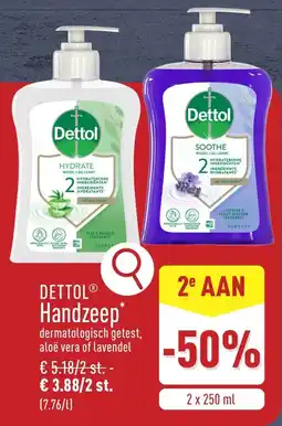 ALDI Dettol Handzeep aanbieding