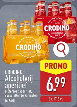 ALDI Crodino Alcoholvrij aperitief aanbieding