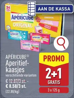 ALDI Apéricube Aperitiefkaasjes aanbieding