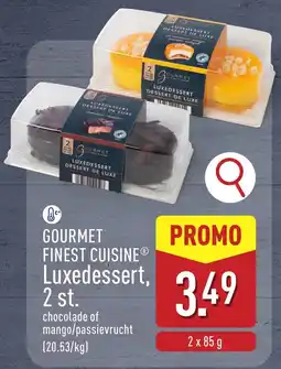 ALDI Gourmet Finest Cuisine Luxedesser aanbieding