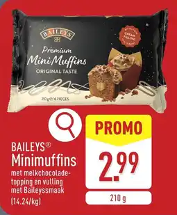 ALDI Baileys Minimuffins aanbieding