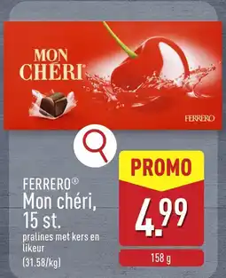 ALDI Ferrero Mon Chéri aanbieding