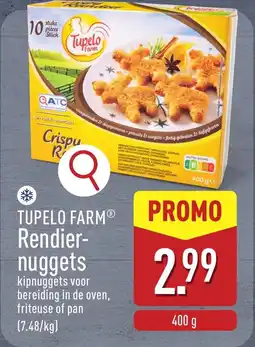 ALDI Tupelo Farm Rendier Nuggets aanbieding