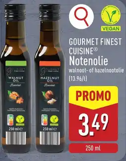 ALDI Gourmet Finest Cuisine Notenolie aanbieding