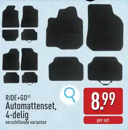 ALDI Ride+Go Automattenset, 4-delig aanbieding