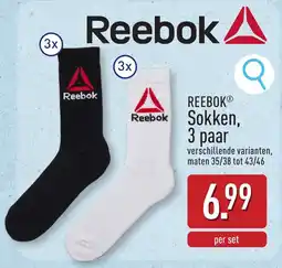 ALDI Reebok Reebok Sokken aanbieding