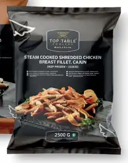 Sligro Top Table Gegaarde shredded kipfilet Cajun aanbieding