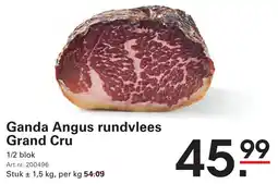 Sligro Ganda Angus rundvlees Grand Cru aanbieding