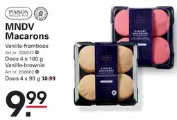 Sligro MNDV Macarons aanbieding