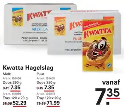 Sligro Kwatta Hagelslag aanbieding
