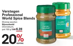 Sligro Verstegen Professional World Spice Blends aanbieding