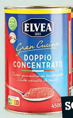 Sligro Elvea Gran Cucina Tomatenconserven Tomatenpuree dubbel geconcentreerd aanbieding