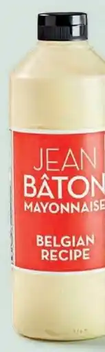 Sligro Jean Bâton Mayonaise Belgian Recipe aanbieding