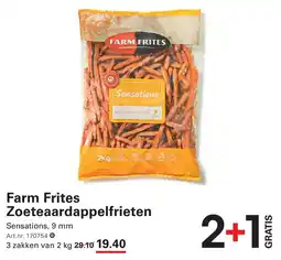 Sligro Farm Frites Zoeteaardappelfrieten aanbieding