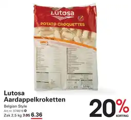 Sligro Lutosa Aardappelkroketten aanbieding