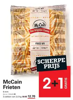 Sligro McCain Frieten 9 mm aanbieding