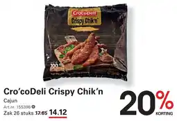 Sligro Cro'coDeli Crispy Chik'n Cajun aanbieding
