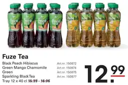 Sligro Fuze Tea aanbieding
