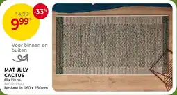 Brico Mat July Cactus aanbieding