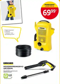 Brico Karcher Hogedrukreiniger K2 Universal aanbieding