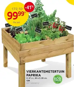Brico Vierkantemetertuin Paprika aanbieding