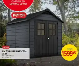Brico Keter Tuinhuis Newton 7511 aanbieding