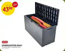 Brico Keter Opbergkoffer Emily aanbieding