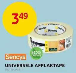 Brico Sencys Universele Afplaktape aanbieding